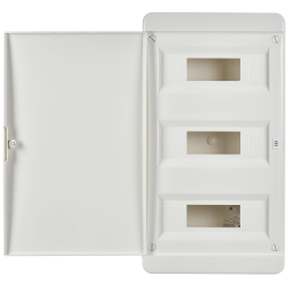 TEKFOR Корпус пластиковый ЩРН-П-36 IP41 белая дверь IEK