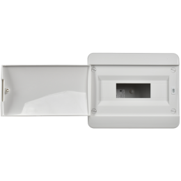 TEKFOR Корпус пластиковый ЩРВ-П-12 IP41 белая дверь IEK