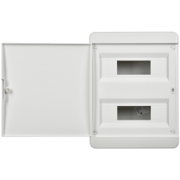 TEKFOR Корпус пластиковый ЩРВ-П-24 IP41 белая дверь IEK