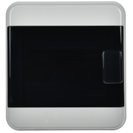 TEKFOR Корпус пластиковый КМПн-6 IP65 черная прозрачная дверь IEK