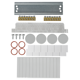 TEKFOR Корпус пластиковый КМПн-6 IP65 черная прозрачная дверь IEK