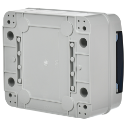 TEKFOR Корпус пластиковый КМПн-8 IP65 черная прозрачная дверь