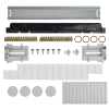 TEKFOR Корпус пластиковый КМПн-12 IP65 черная прозрачная дверь IEK