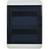 TEKFOR Корпус пластиковый КМПн-24 IP65 черная прозрачная дверь IEK