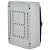 TEKFOR Корпус пластиковый КМПн-24 IP65 черная прозрачная дверь IEK