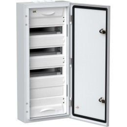 TITAN 5 Корпус металлический ЩРн-48 (1х48) 710х310х140мм IP54 белый (одна дверь) IEK