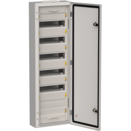 TITAN 5 Корпус металлический ЩРн-72 (1х72) 960х310х140мм IP54 серый (одна дверь) IEK