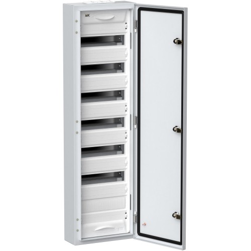 TITAN 5 Корпус металлический ЩРн-84 (1х84) 1085х310х140мм IP54 белый (одна дверь) IEK