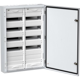 TITAN 5 Корпус металлический ЩРн-120 (2х60) 835х570х140мм IP54 белый (одна дверь) IEK