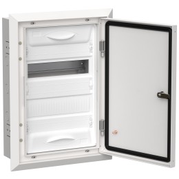 TITAN 5 Корпус металлический ЩРв-24 (1х24) 505х365х130мм IP31 белый (одна дверь) IEK