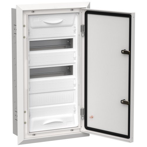 TITAN 5 Корпус металлический ЩРв-36 (1х36) 630х365х130мм IP31 белый (одна дверь) IEK