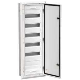 TITAN 5 Корпус металлический ЩРв-72 (1х72) 1005х365х130мм IP31 белый (одна дверь) IEK