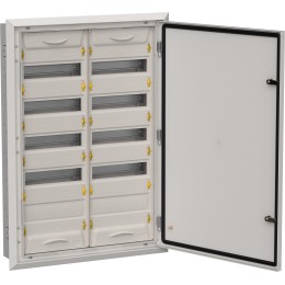 TITAN 5 Корпус металлический ЩРв-120 (2х60) 880х625х130мм IP31 серый (одна дверь) IEK