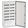 TITAN 5 Корпус металлический ЩРв-168 (2х84) 1130х625х130мм IP31 белый (одна дверь) IEK