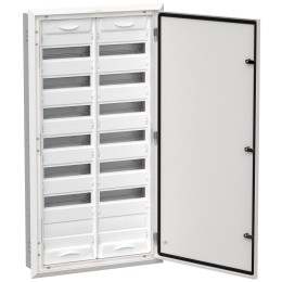 TITAN 5 Корпус металлический ЩРв-168 (2х84) 1130х625х130мм IP31 белый (одна дверь) IEK