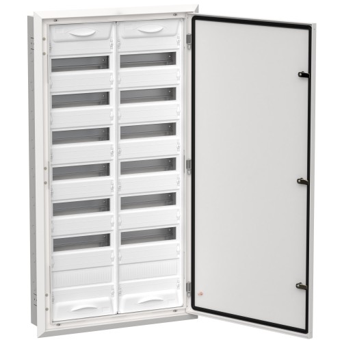 TITAN 5 Корпус металлический ЩРв-168 (2х84) 1130х625х130мм IP31 белый (одна дверь) IEK