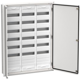 TITAN 5 Корпус металлический ЩРв-252 (3х84) 1130х885х130мм IP31 белый (две двери) IEK