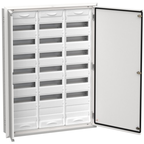 TITAN 5 Корпус металлический ЩРв-252 (3х84) 1130х885х130мм IP31 белый (две двери) IEK
