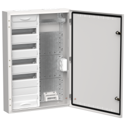 TITAN 5 Корпус комбинированный ЩРн-60 (2х60) 835х570х140мм IP30 белый IEK