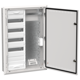 TITAN 5 Корпус комбинированный ЩРв-60 (2х60) 880х625х130мм IP30 белый IEK