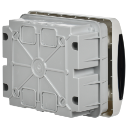 UNION Compact Корпус пластиковый ЩРВ-П-6 IP41 черная прозрачная дверь IEK