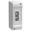 UNION Mini Корпус пластиковый КМПн-2 IP20 без двери белый IEK