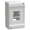 UNION Mini Корпус пластиковый КМПн-4 IP20 без двери белый IEK