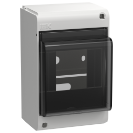 UNION Mini Корпус пластиковый КМПн-4 IP30 белый IEK