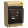 UNION Mini Корпус пластиковый КМПн-4 IP30 сосна IEK