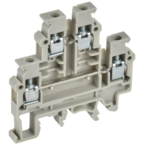 ARMAFIX Клемма винтовая CTS-ML 2 ур. 4мм2 серая IEK