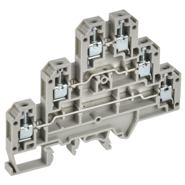 ARMAFIX Клемма винтовая CTS-ML 3 ур. 2,5мм2 серая IEK