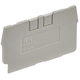 ARMAFIX Заглушка для клемм серий CP/CX 2,5мм2 серая IEK