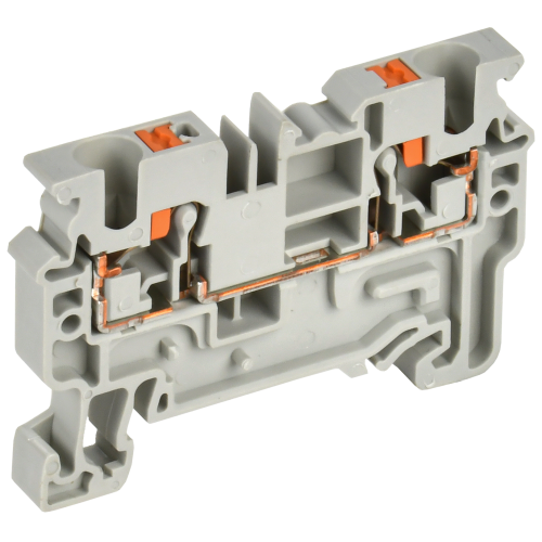 ARMAFIX Клемма пружин. Push-in CP 4мм2 серая IEK