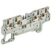 ARMAFIX Клемма пружин. Push-in CP-MC 4 вывода 1,5мм2 серая IEK