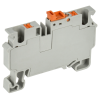 ARMAFIX Клемма пружин. Push-in CP-DT измерит. нож. разм. 4мм2 серая IEK