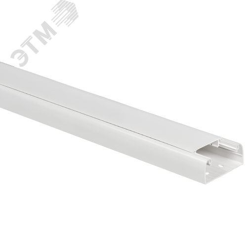 DLP Кабель-канал парапетный 80х50мм с крышкой шириной 65мм белый