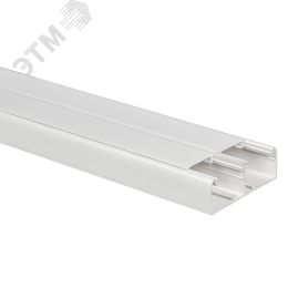 DLP Кабель-канал парапетный 150х50мм с крышкой шириной 65мм белый