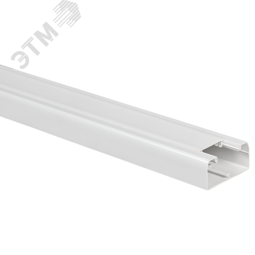 DLP Кабель-канал парапетный 105х50мм с крышкой шириной 65мм белый