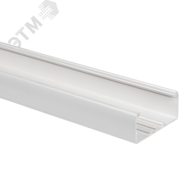 DLP Кабель-канал парапетный 150х65мм без крышки шириной 65мм и без перегородки несущей белый