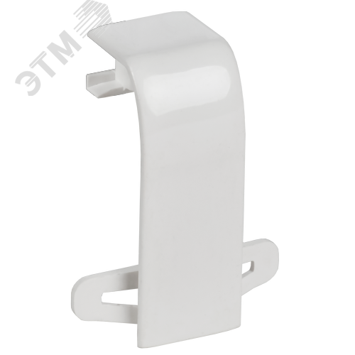 DLP Накладка на стык профиля 105х50мм белая