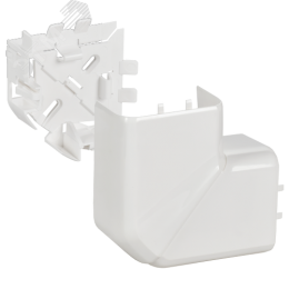 DLP Угол плоский 90град для кабель-каналов 80х35 80х50 белый