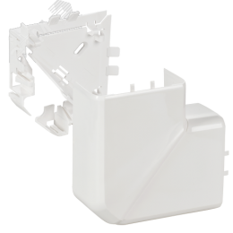 DLP Угол плоский 90град для кабель-канала 105х50мм белый