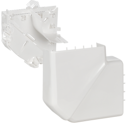 DLP Угол плоский 90град для кабель-канала 150х50мм белый