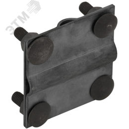 Зажим крестообразный полоса/пруток-полоса/пруток 40/12мм оцинкованная сталь TD