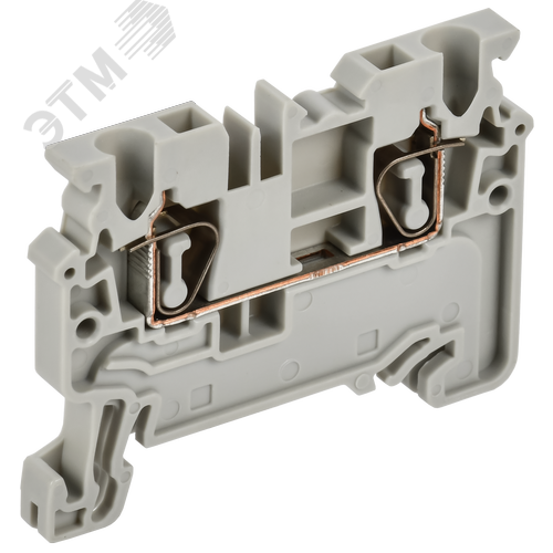 ARMAFIX Клемма пружинная CX2.5 2,5мм2 проходная серая IEK