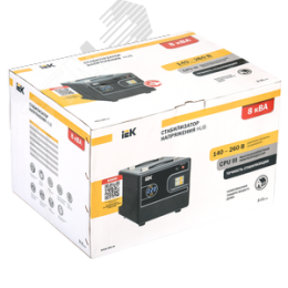 Стабилизатор напр. 1-ф. переносн. 8кВА HUB