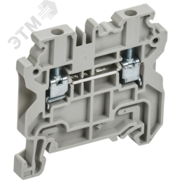 ARMAFIX Колодка клеммная CY2.5 винтовая 2,5мм2 проходная серая Ex IEK