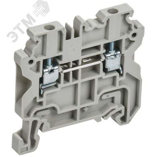 ARMAFIX Колодка клеммная CY2.5 винтовая 2,5мм2 проходная серая Ex IEK