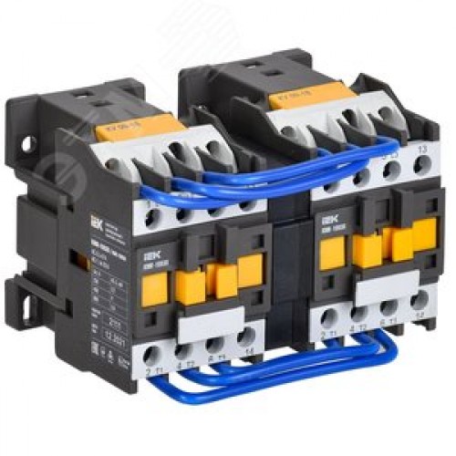 Контактор КМИ-10930 реверс 9А 400В/АС3 2НО