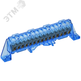 TEKFOR Шина N ноль в комбинированном DIN-изоляторе Стойка 6х9-15-С IEK